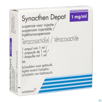 Synacthen depot amp  1 x 1 mg/1 ml