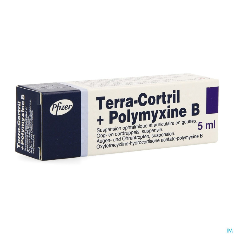 Terra-cortril susp opht/otic 1 x 5 ml