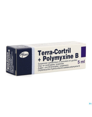Terra-cortril susp opht/otic 1 x 5 ml