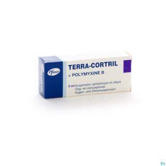 Terra-cortril susp opht/otic 1 x 5 ml
