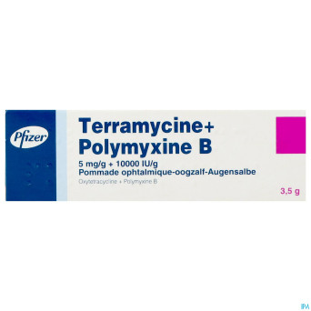 Terramycine ung opht 3,5 g