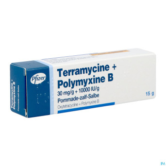 Terramycine ung derm 15 g