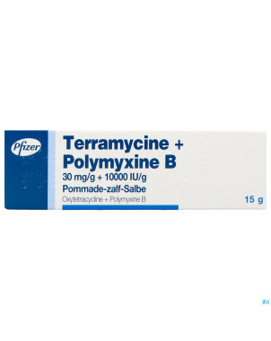 Terramycine ung derm 15 g
