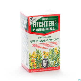 Ernst richter tisane amaigrissante filtre 20