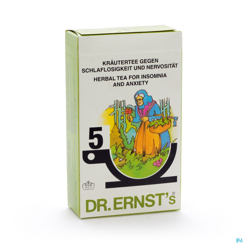Ernst dr n 5 tisane calmante
