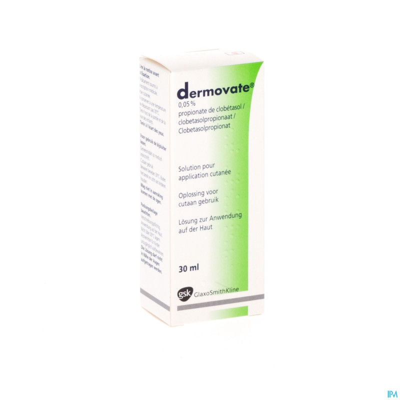 Dermovate lotio 1 x 30 ml  0,05%