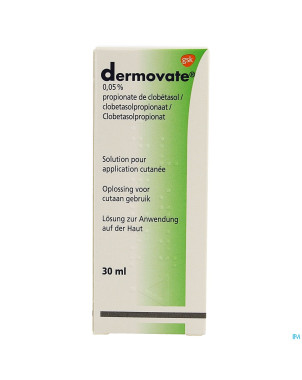 Dermovate lotio 1 x 30 ml  0,05%