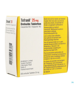 Tofranil drag  200 x 25 mg