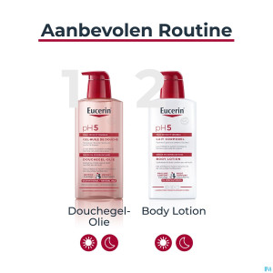 Eucerin ph5 gel huile douche 1l
