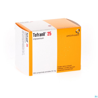 Tofranil drag  200 x 25 mg