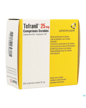 Tofranil drag  200 x 25 mg