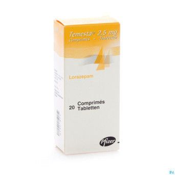 Temesta comp  20 x 2,5mg