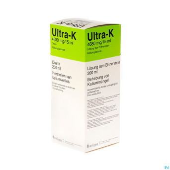 Ultra k sol. potassium  200 ml