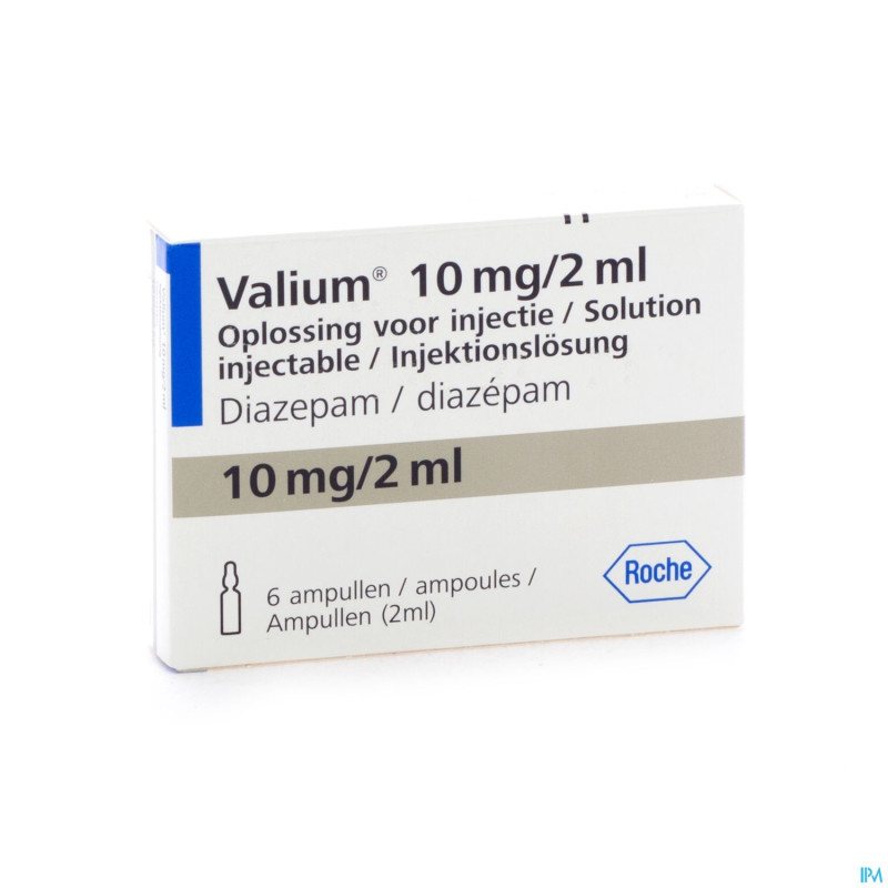 Valium amp  6x2ml/10mg
