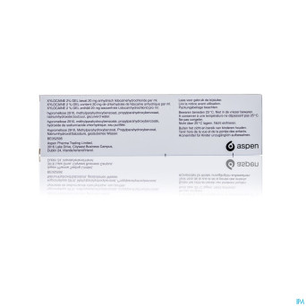 Xylocaine 2% gel tube  1 x 30ml