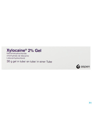 Xylocaine 2% gel tube  1 x 30ml