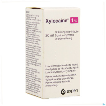 Xylocaine inj 1x20ml 1%