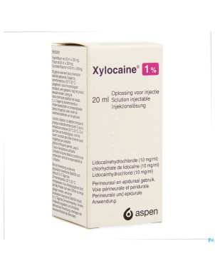 Xylocaine inj 1x20ml 1%