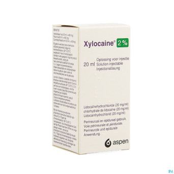 Xylocaine inj 1x20ml 2%