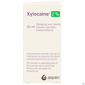 Xylocaine inj 1x20ml 2%