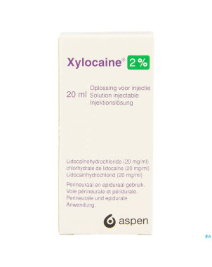 Xylocaine inj 1x20ml 2%