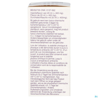 Xylocaine inj 1x20ml 2%