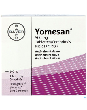 Yomesan comp. 4x500mg