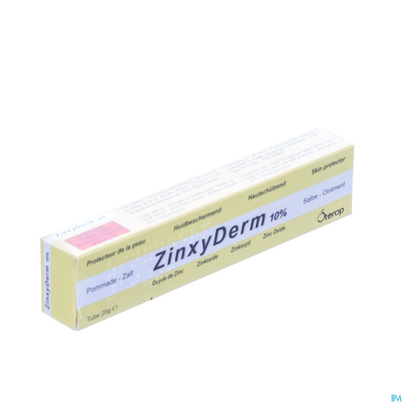 Oxyde de zinc 10%    tube 20g