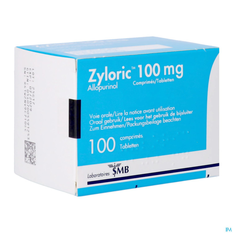 Zyloric 100 comp 100 x 100 mg