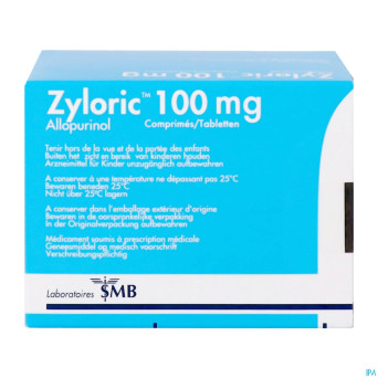 Zyloric 100 comp 100 x 100 mg