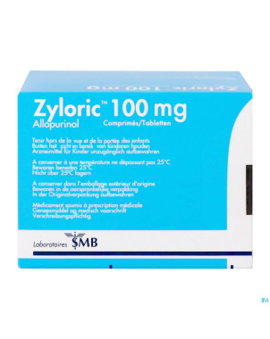Zyloric 100 comp 100 x 100 mg