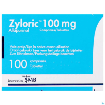 Zyloric 100 comp 100 x 100 mg