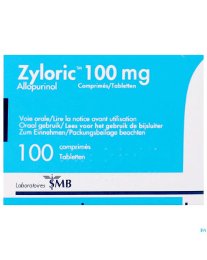 Zyloric 100 comp 100 x 100 mg