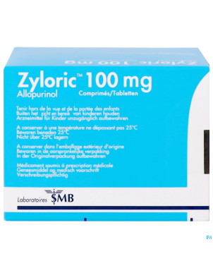 Zyloric 100 comp 100 x 100 mg