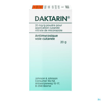 Daktarin pulv derm 1 x 20 g  2%
