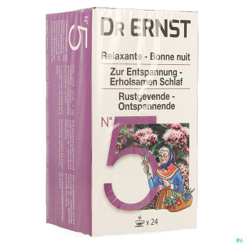 Ernst dr filt n 5 tisane calmante