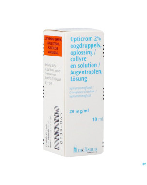 Opticrom collyre 10 ml
