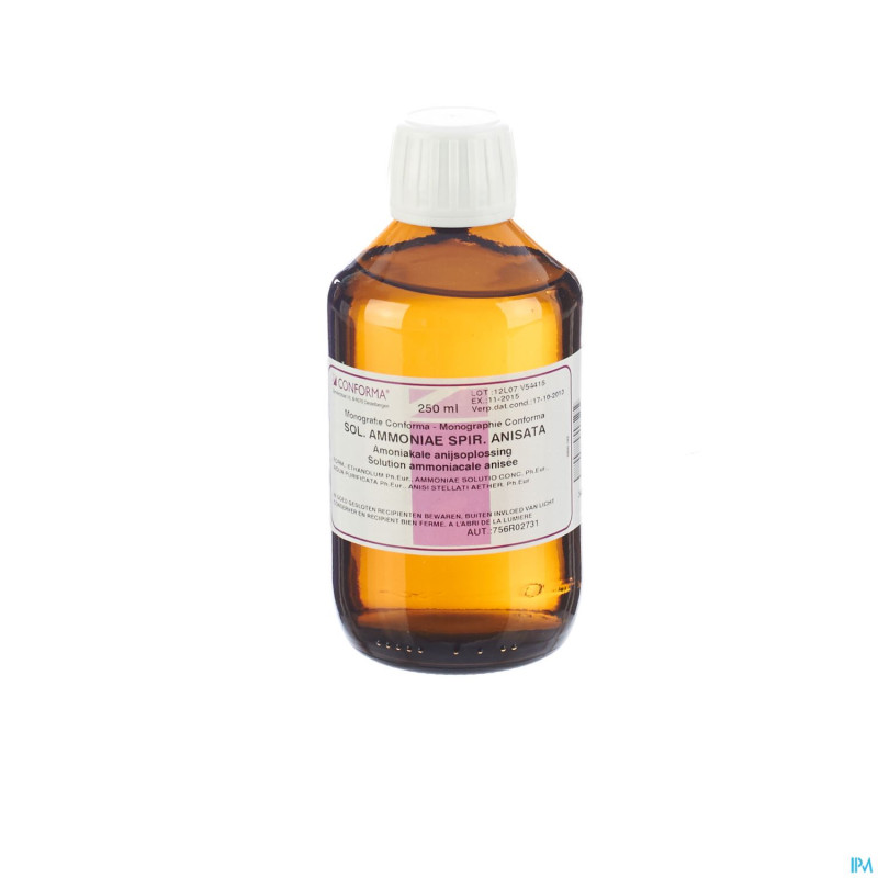 Ammoniac anisee solution 250ml conf