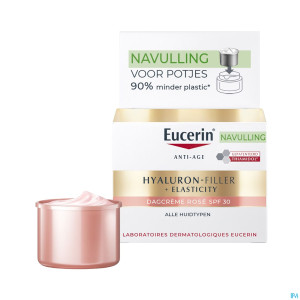 Eucerin hyaluron-fill.+elas.cr rose spf30 rech50ml