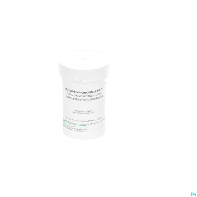 Isoxsuprine hcl ph.eur    10g aca
