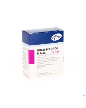 Solu-medrol s a b  vial 1 x  40 mg