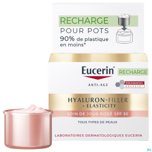 Eucerin hyaluron-fill.+elas.cr rose spf30 rech50ml