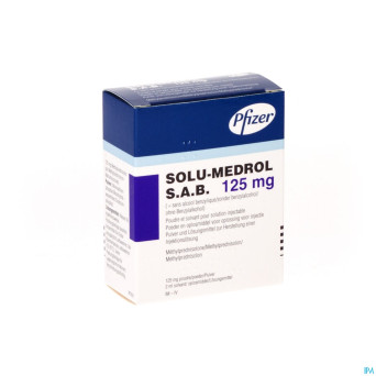 Solu-medrol s a b  vial 1 x 125 mg