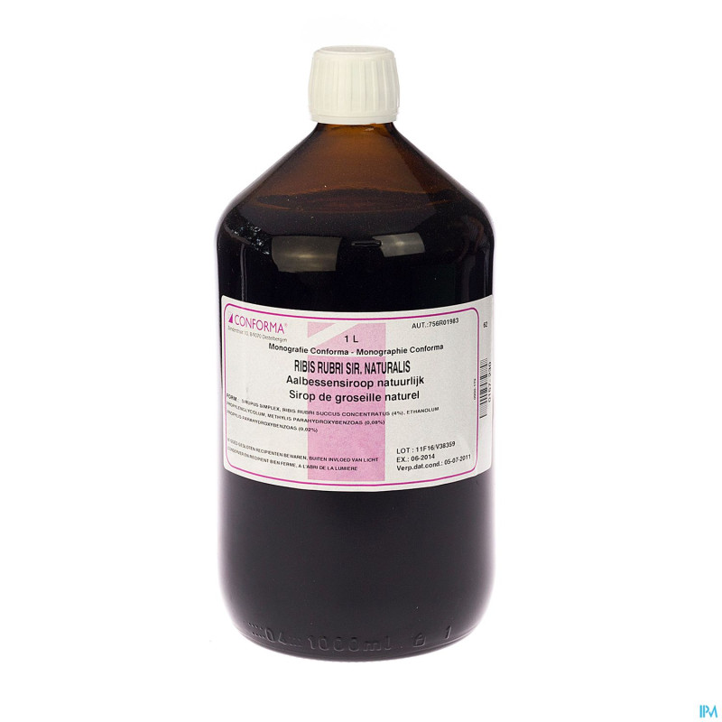 Groseille naturel sirope    1l conf