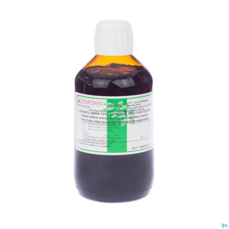 Orange amere forte teint 250ml conf