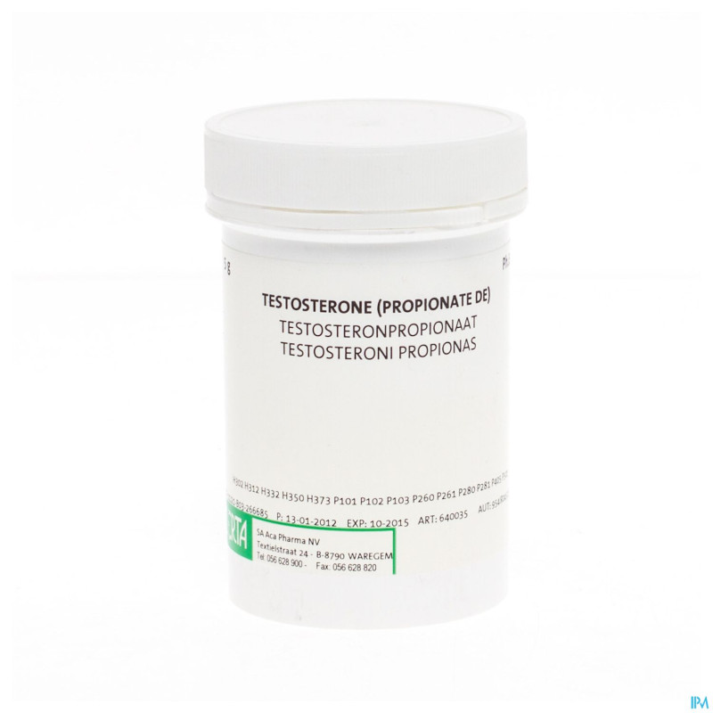 Testosterone propionate    5g certa