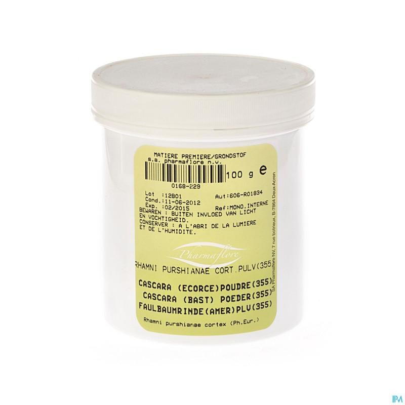 Cascara ecorce pdr    100g fag