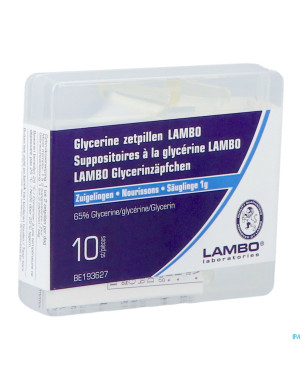 Glycerine lambo suppo conique bb    10