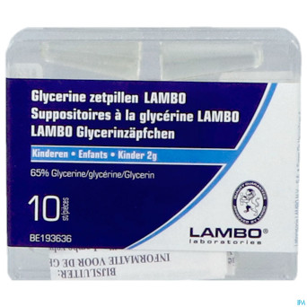 Glycerine lambo suppo conique enf    10
