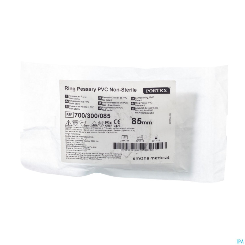 Pessaire portex rond vinyl   85mm 10